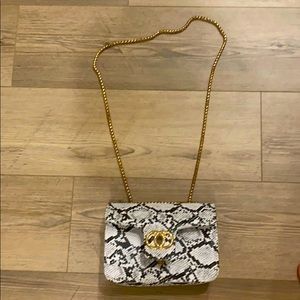 FAUX snake skin Purse